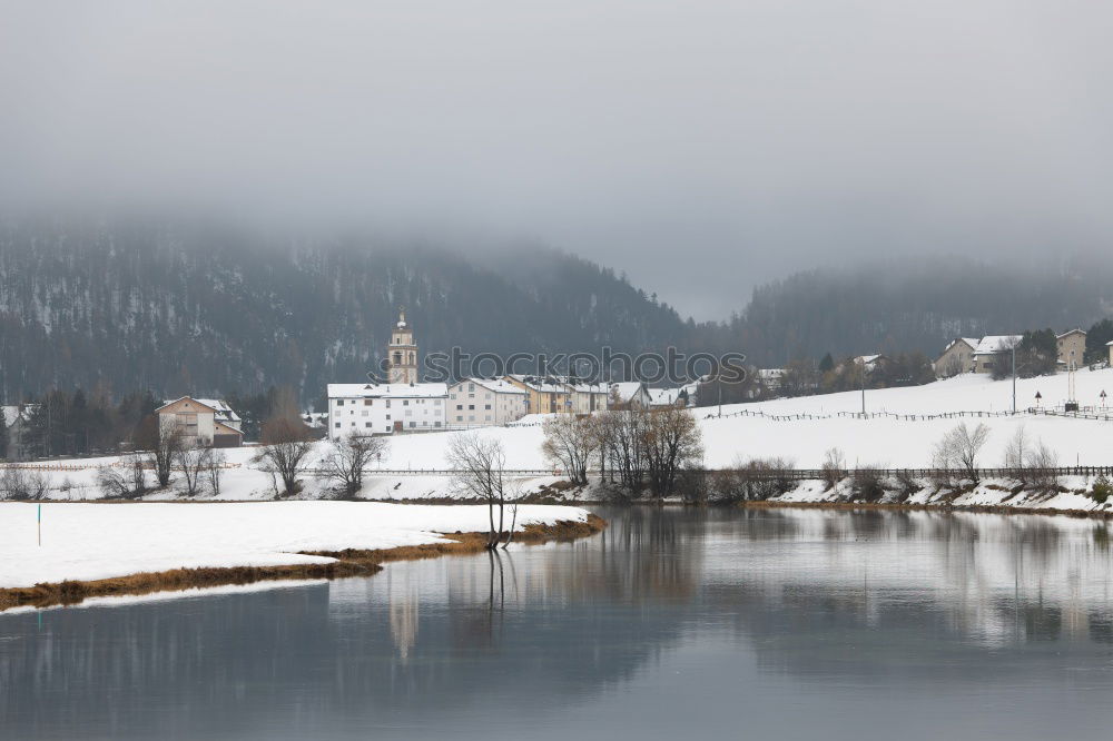 Similar – Image, Stock Photo Wuppertal-Beyenburg in the snow, Germany.