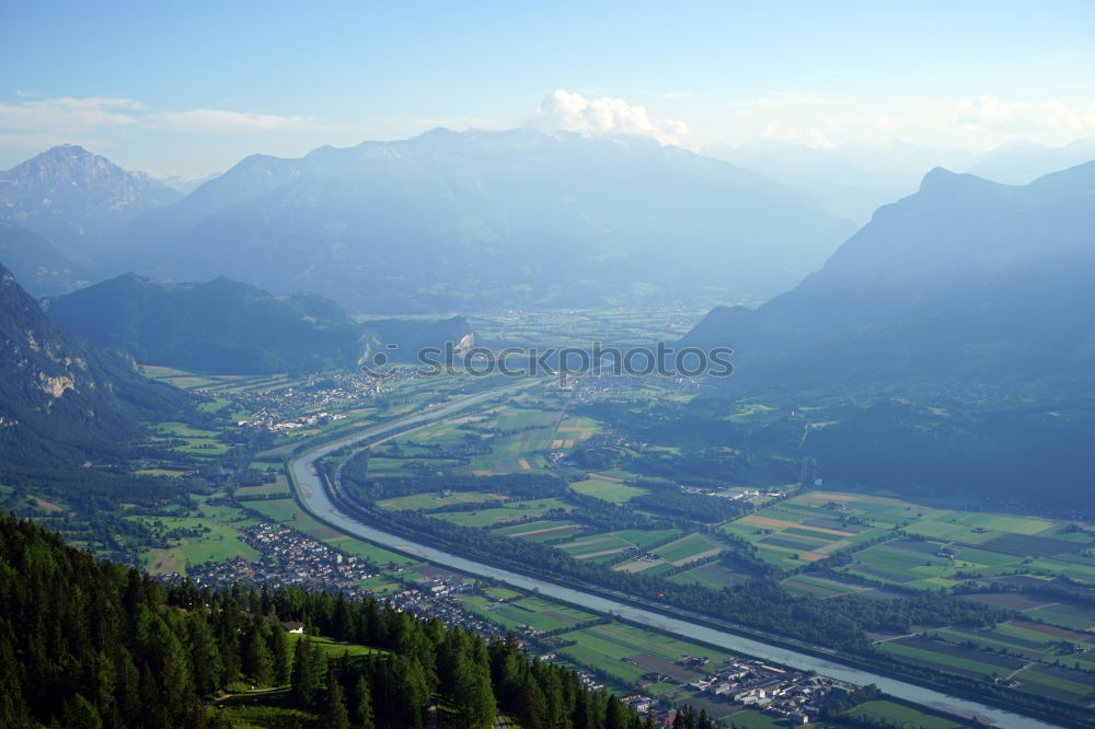 Similar – Image, Stock Photo behind the seven mountains