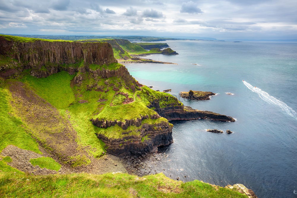 Similar – Image, Stock Photo Stormy coast of Madeira