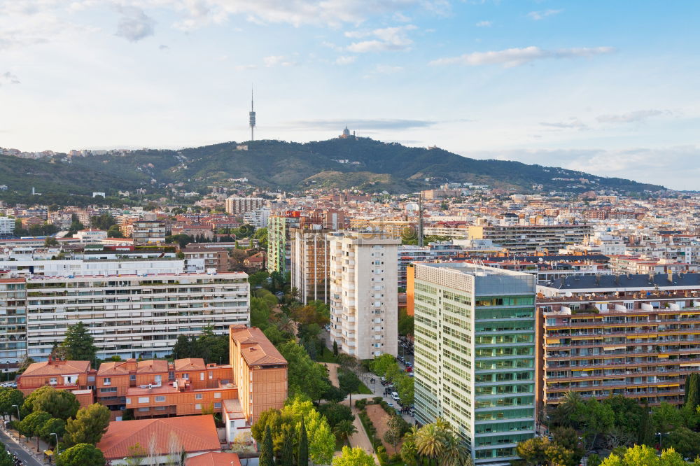 Similar – Image, Stock Photo Barcelona high-rise