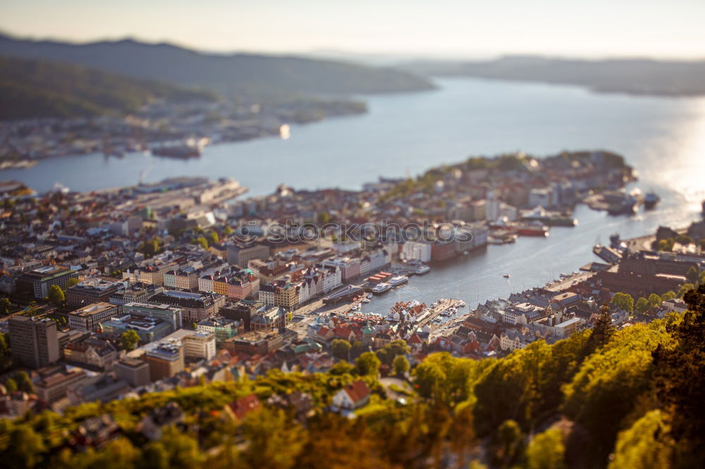 Similar – Image, Stock Photo View of the old town of Heidelberg at sunset