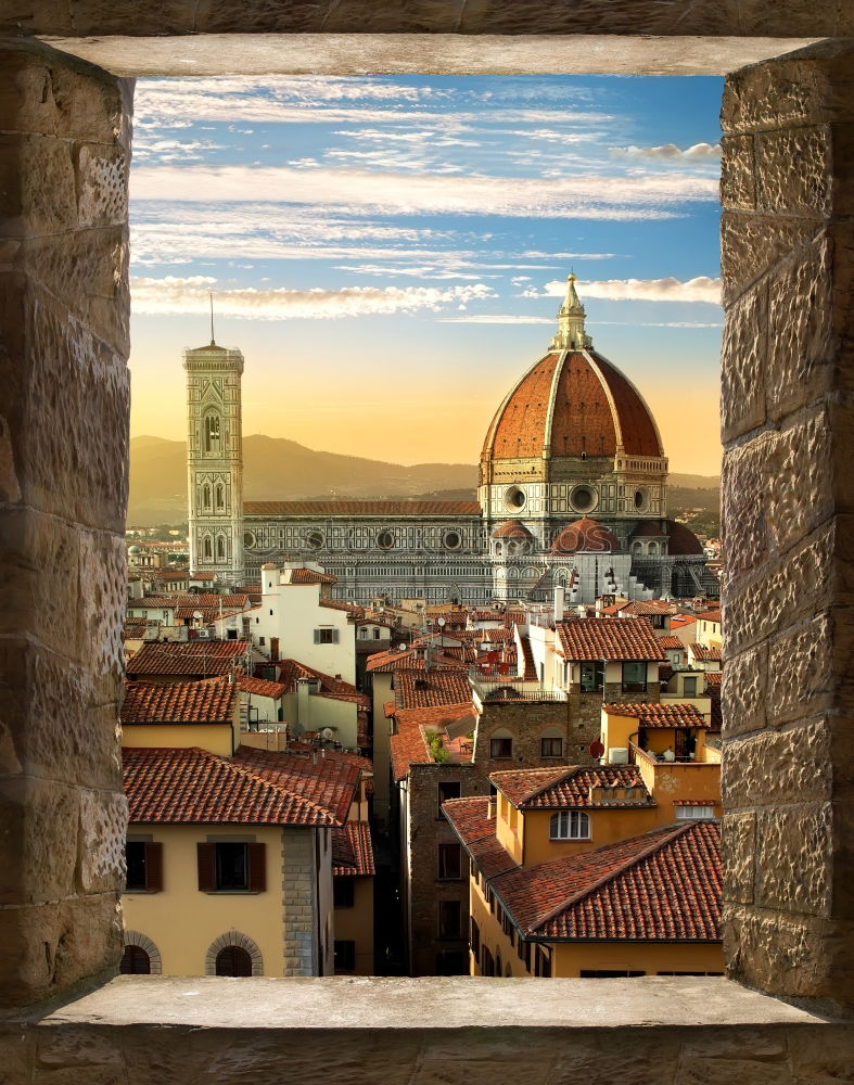 Similar – Cathedral and Roofs of Florence