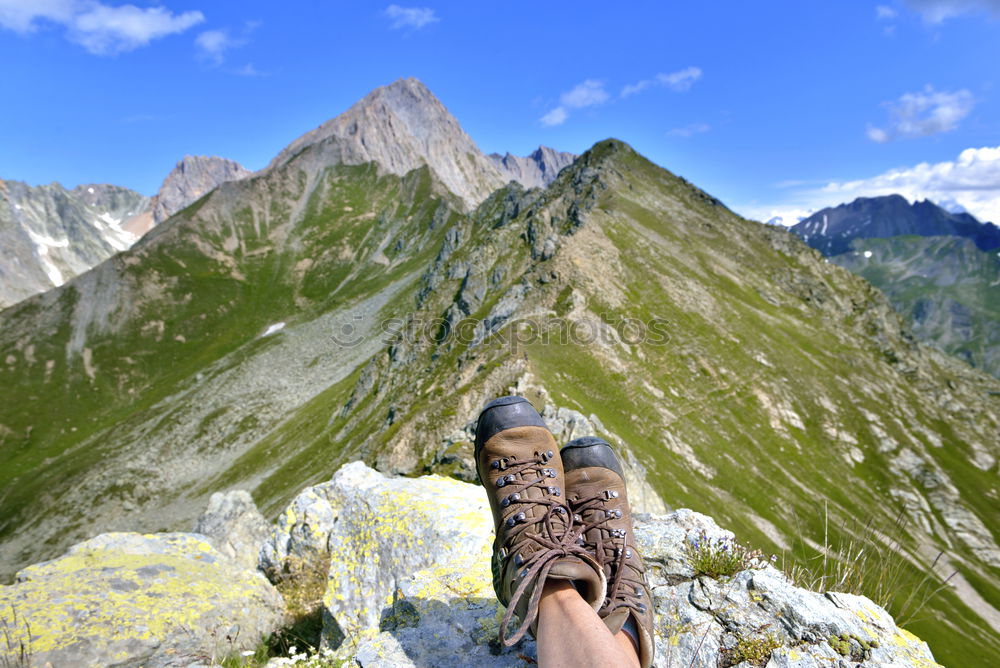 Similar – Image, Stock Photo hiking time