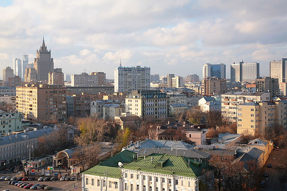 Similar – Autumn panoramic view of Berlin VI