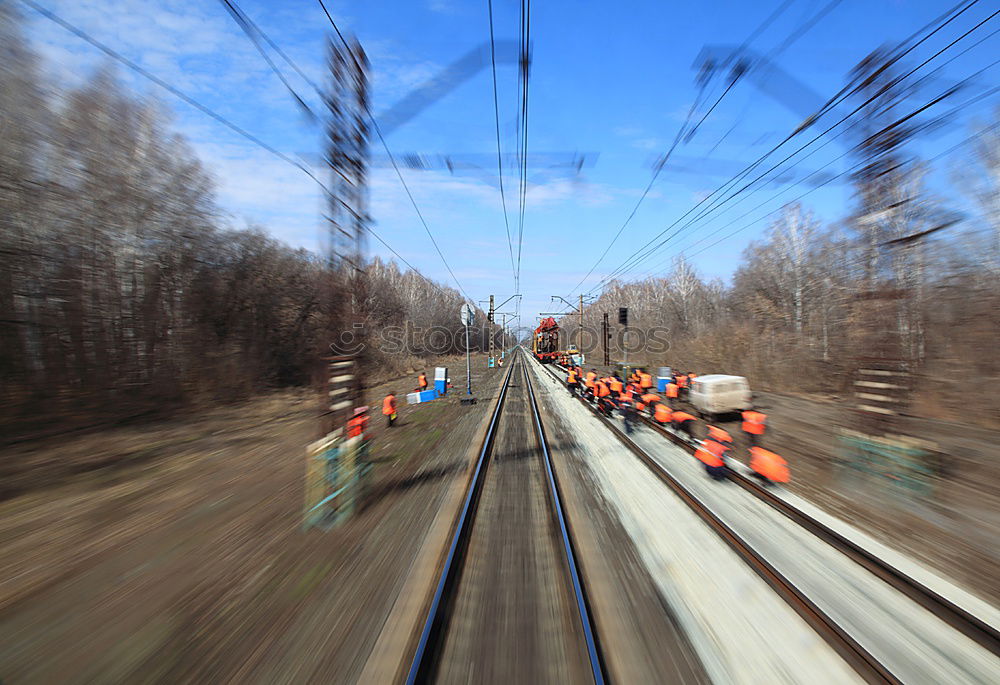 Similar – Foto Bild Eisenbahnbrücke Baustelle