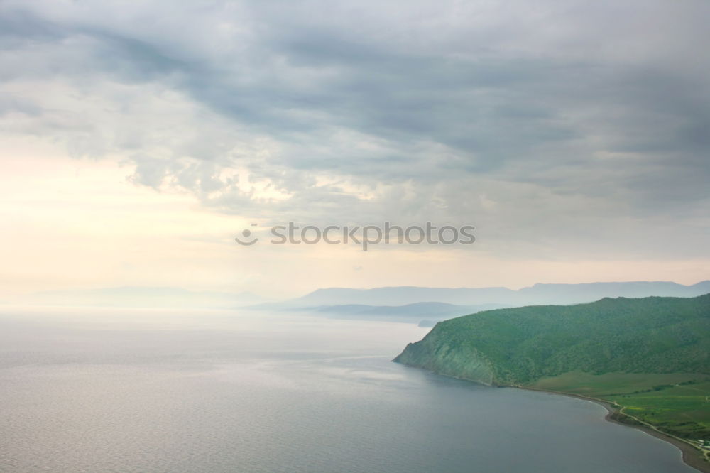 Similar – Image, Stock Photo View of Lake Iseo