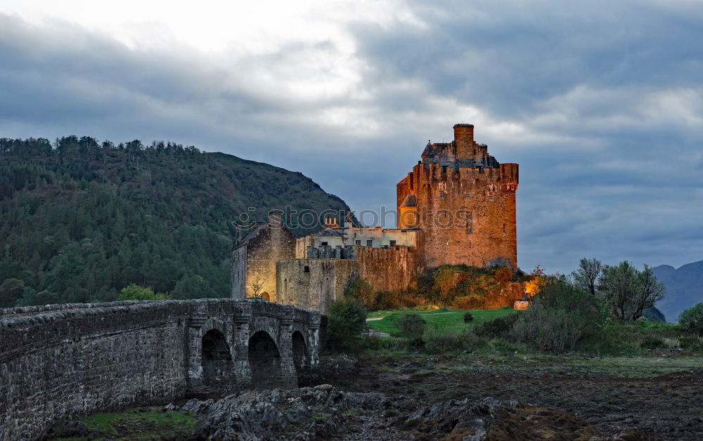 Similar – Scottish castle in the Highlands