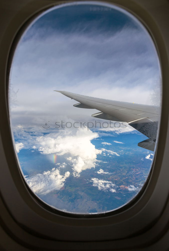 Image, Stock Photo Mauritius from above