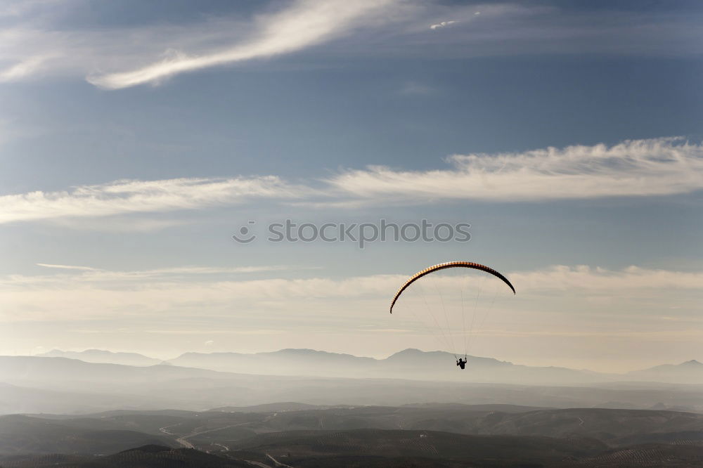 Similar – Image, Stock Photo paragliding Paragliding