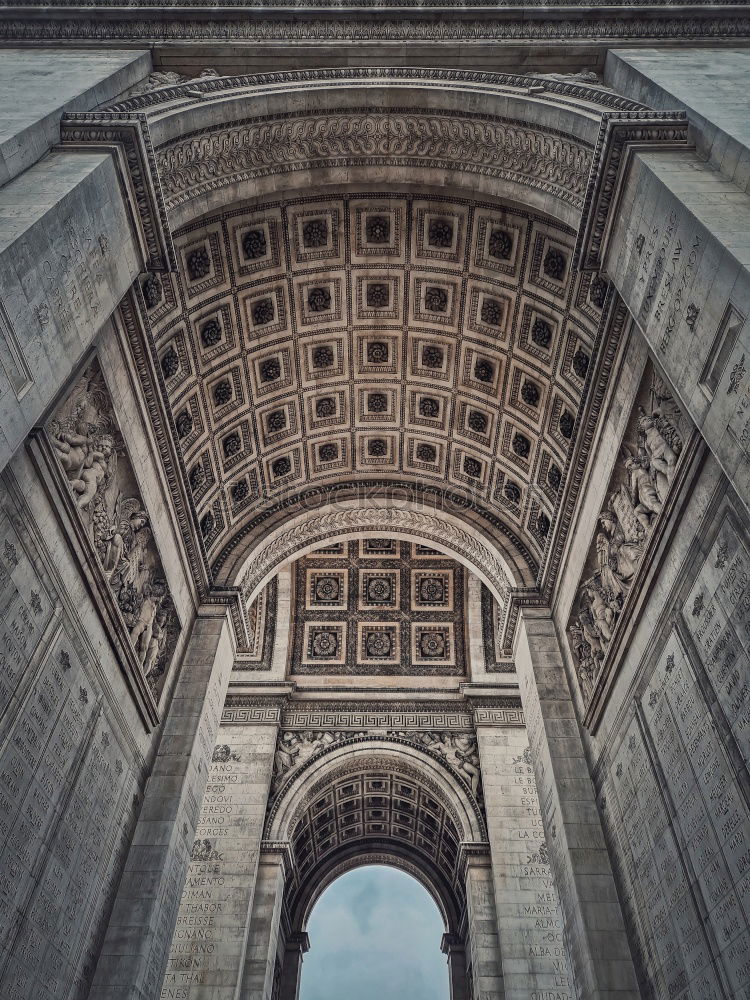 Similar – Arc de Triomphe interior details