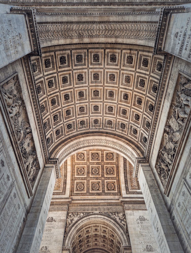 Similar – Arc de Triomphe interior details