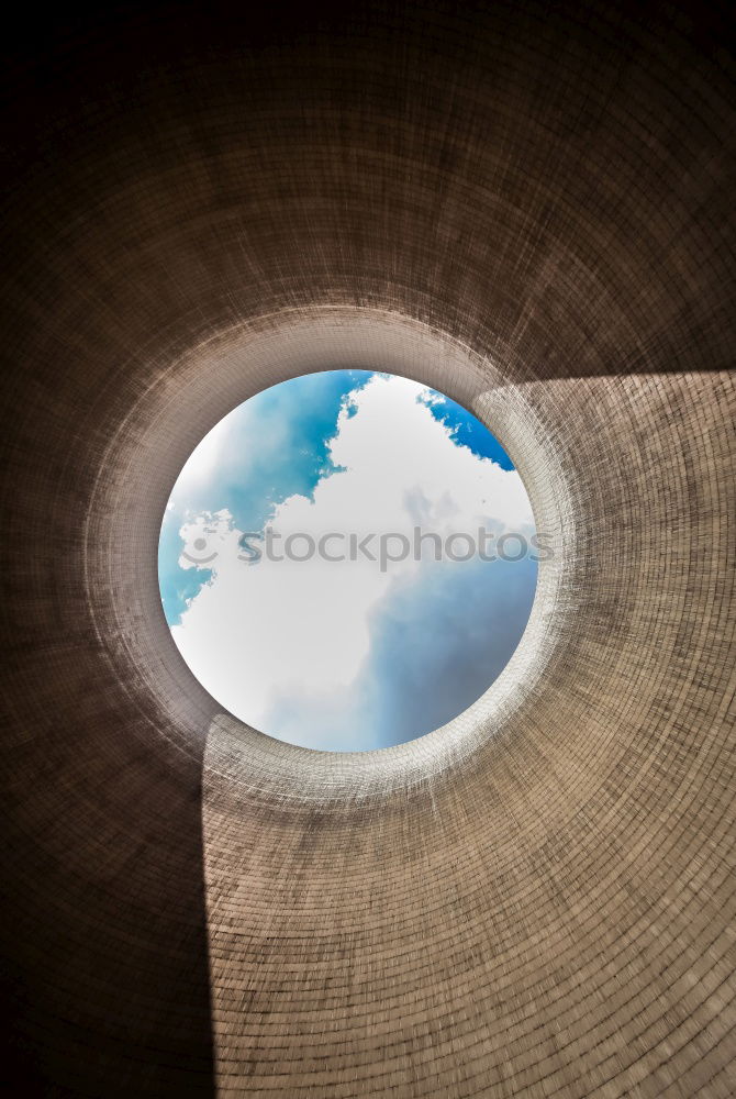 Image, Stock Photo Column in the light