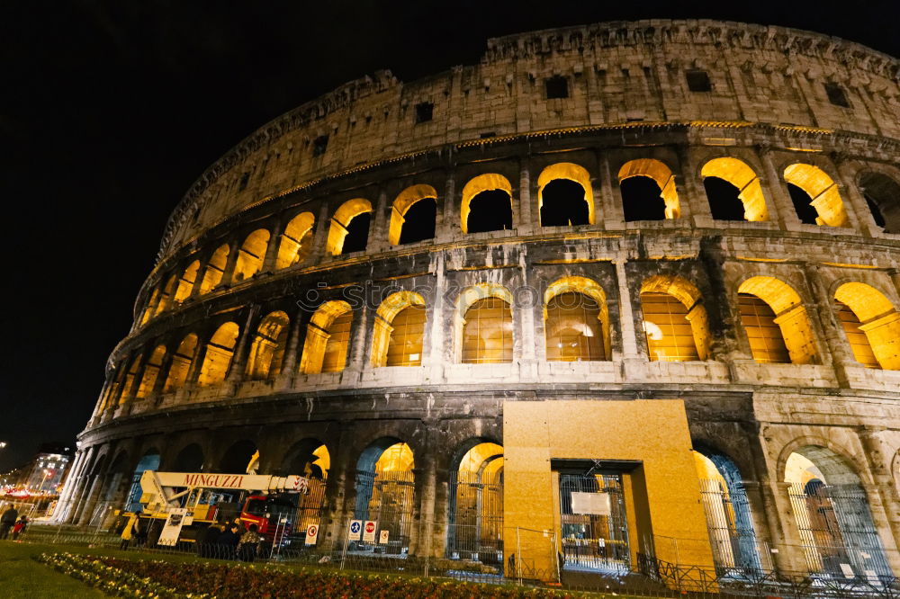 Similar – Image, Stock Photo Rome Colosseum Night