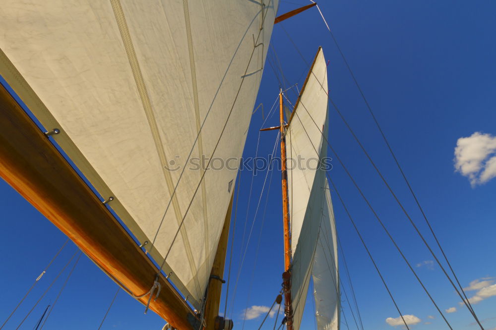 Similar – Image, Stock Photo Historic sailing ship in the harbour of Kappeln