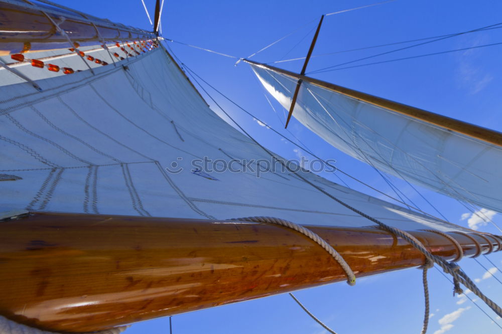 Similar – Image, Stock Photo Historic sailing ship in the harbour of Kappeln