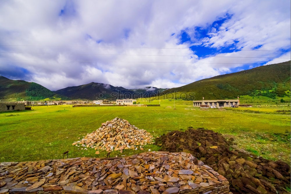 Similar – Image, Stock Photo Clouds over Machu Picchu