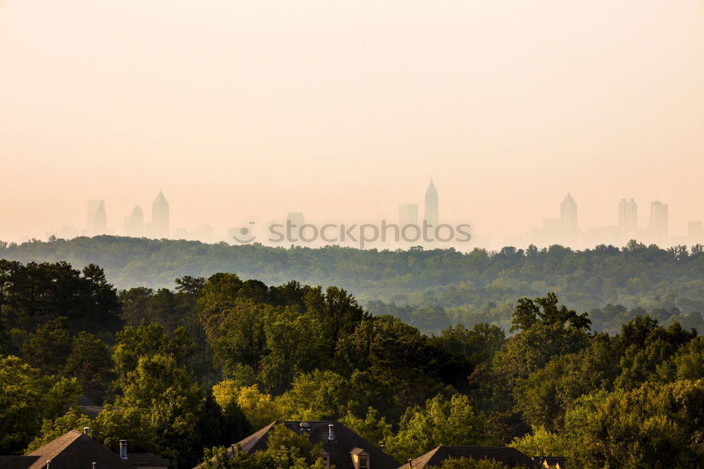 Similar – Autumn panoramic view of Berlin I