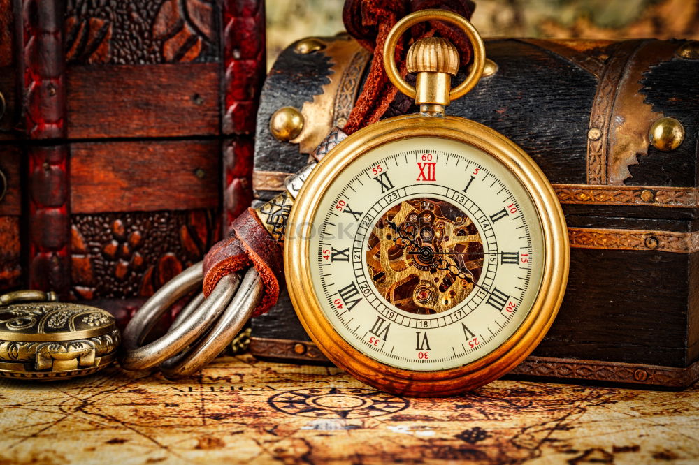 Similar – Traditional and old way of writing messages and taking photos, typewriter, camera, watch, pen, Vintage lamp on the desk