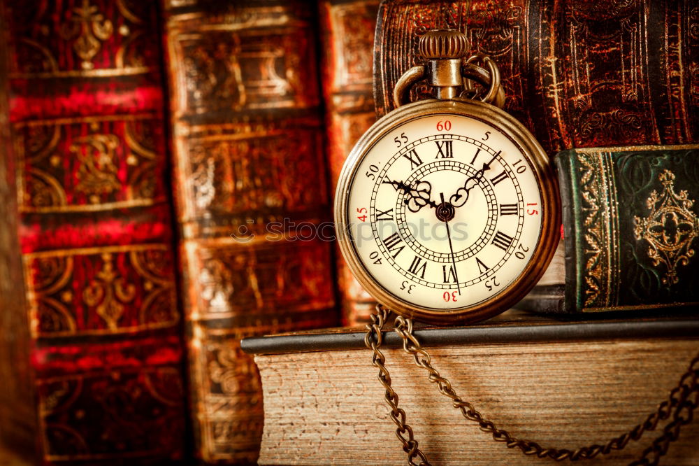 Similar – Traditional and old way of writing messages and taking photos, typewriter, camera, watch, pen, Vintage lamp on the desk