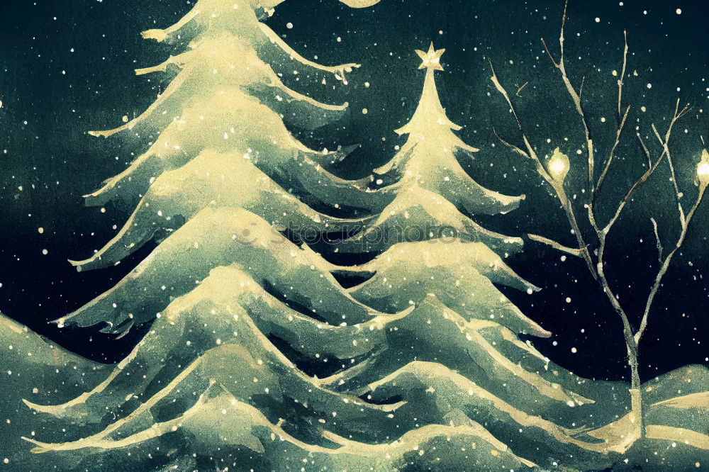 Similar – Spirit of this year’s Christmas night