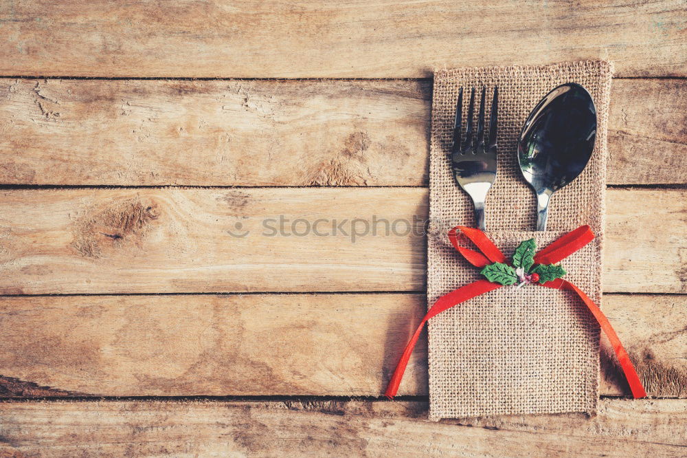 Similar – Image, Stock Photo Christmas, table decoration with fir branch and snowman