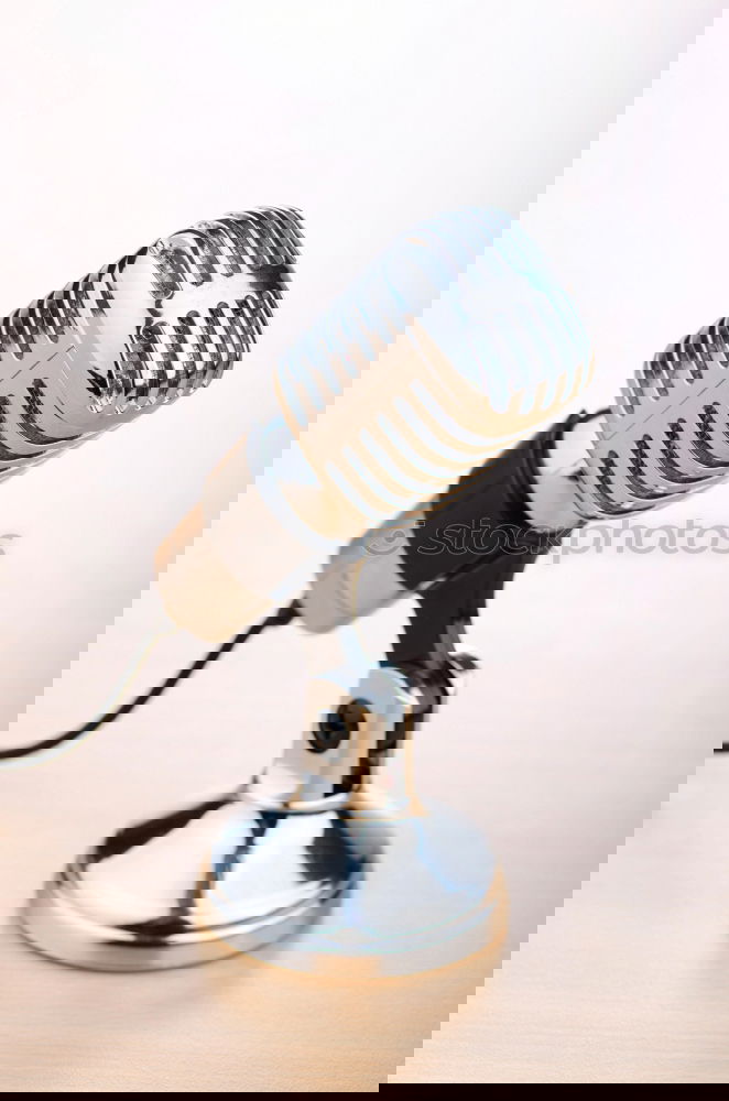 Similar – Image, Stock Photo clear throat… Microphone