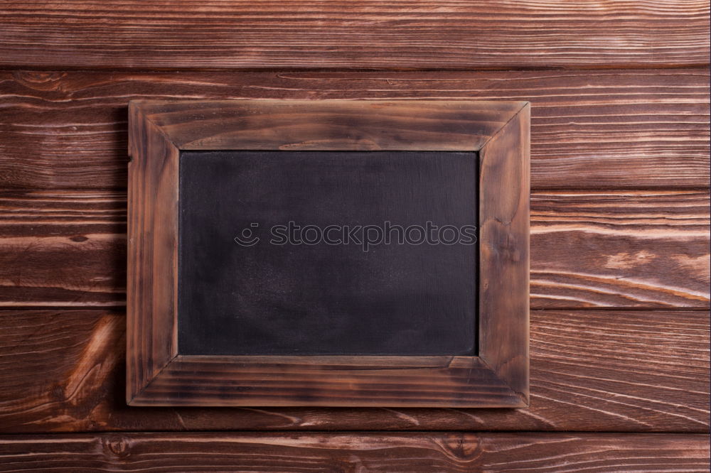 Similar – wooden empty chalk board