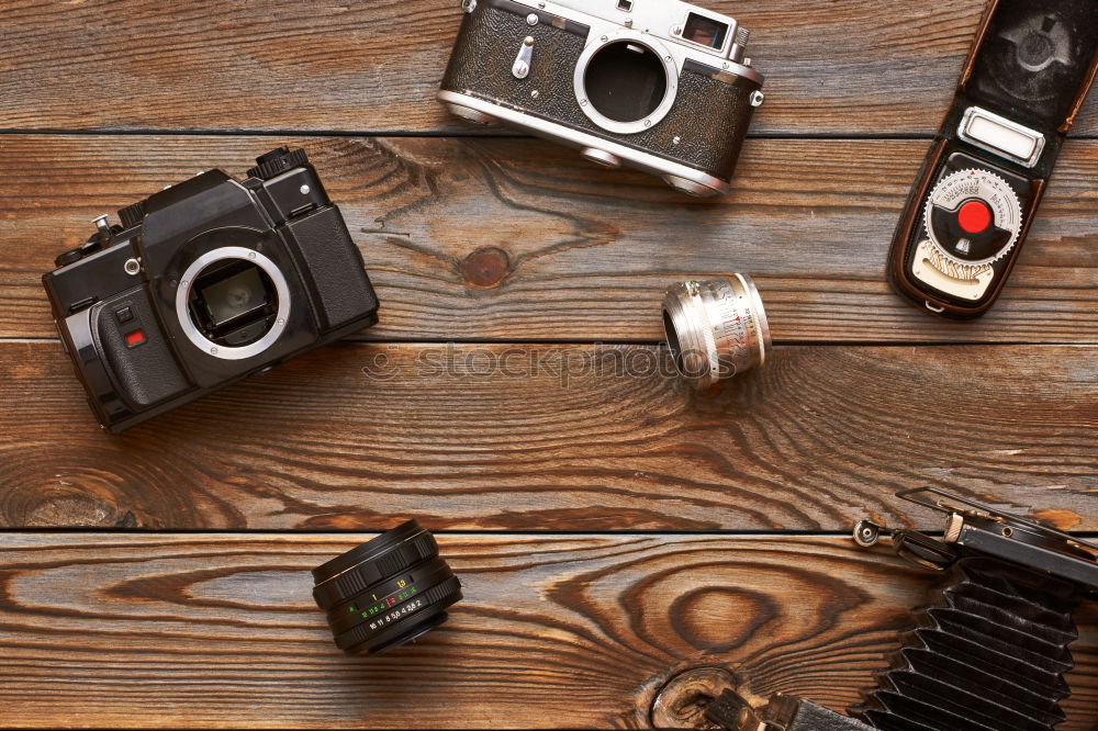 Similar – Carburetors for a car engine with tools on wooden table