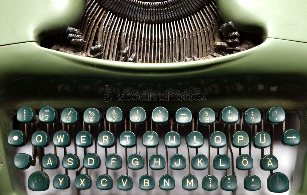 Similar – type writer Typewriter