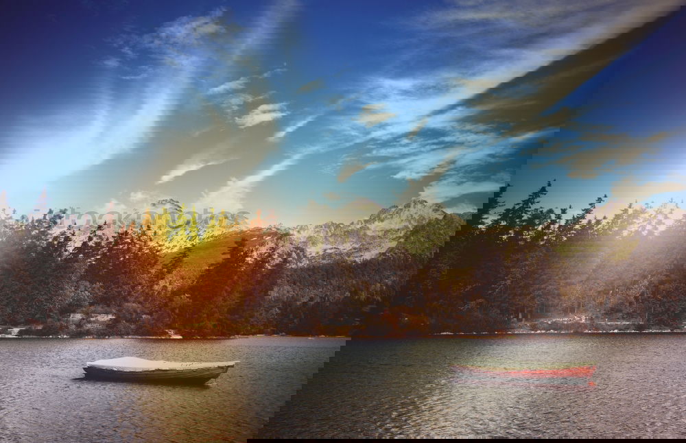 Similar – Image, Stock Photo Lake Moraine, snowy mountains