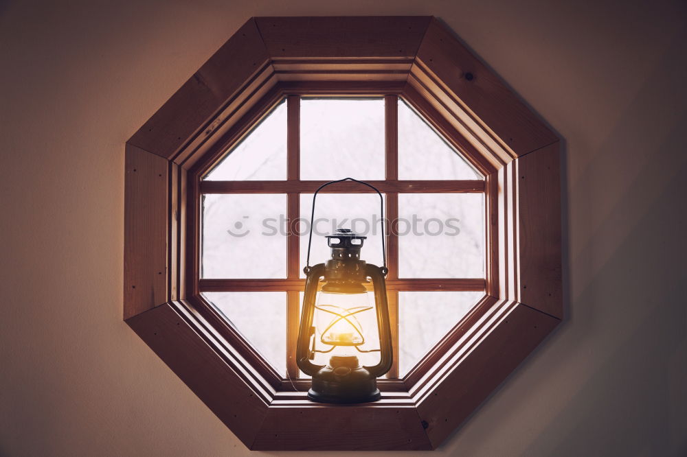 Similar – Image, Stock Photo edison lamp in vintage style lighting in evening