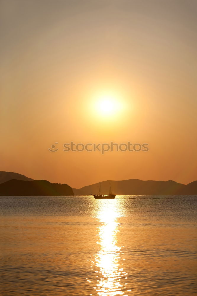 Similar – Image, Stock Photo Sunrise behind boat in Ha Long Bay, Vietnam