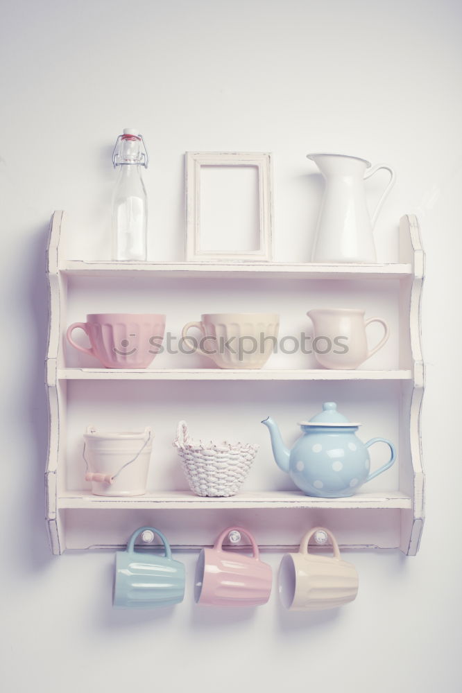 Similar – Crockery arrangement with flower