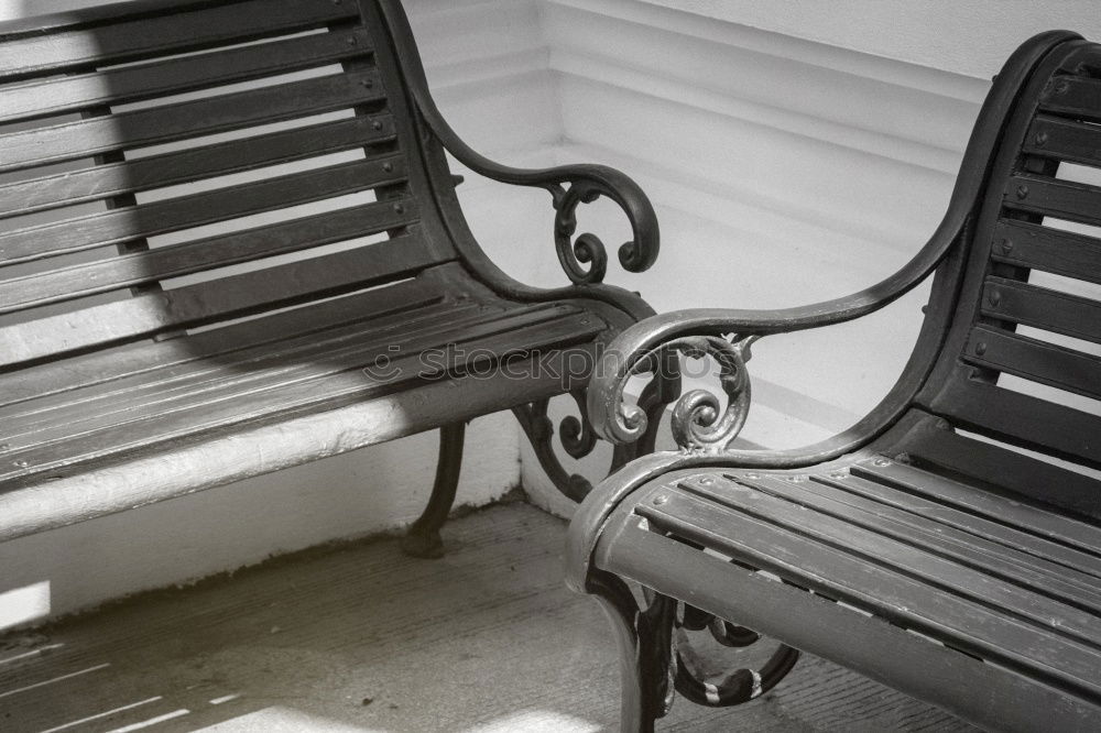 Similar – metallic chairs on the street