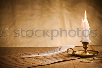 Similar – Image, Stock Photo candle Decoration Kitsch