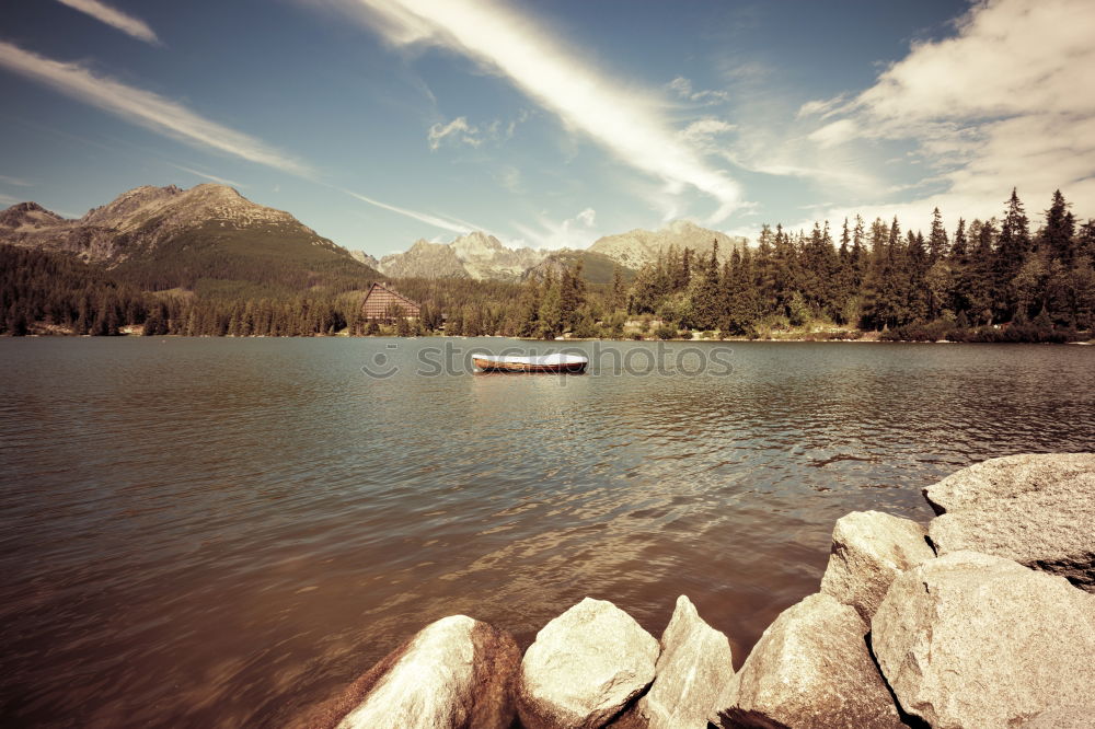 Similar – rear lake, ramsau, berchtesgaden