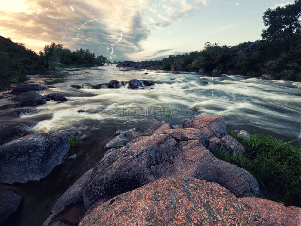 Similar – Image, Stock Photo Winter sun over the river Moldau/ Vitava