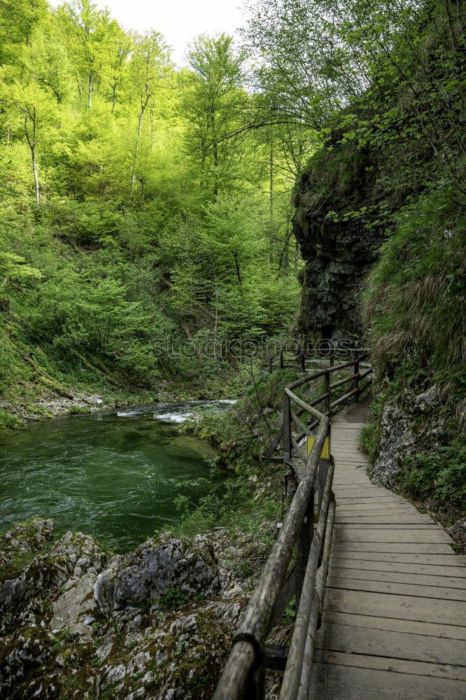 Image, Stock Photo Bridge in Ticino (CH)