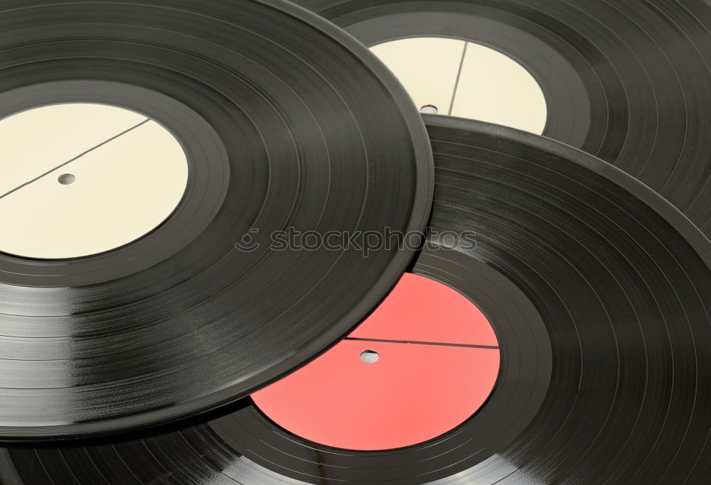 Similar – old vinyl records also make a nice | sound