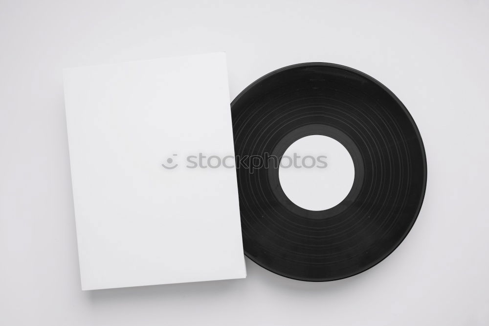 Similar – blank compact disc cd and generic cardboard sleeve