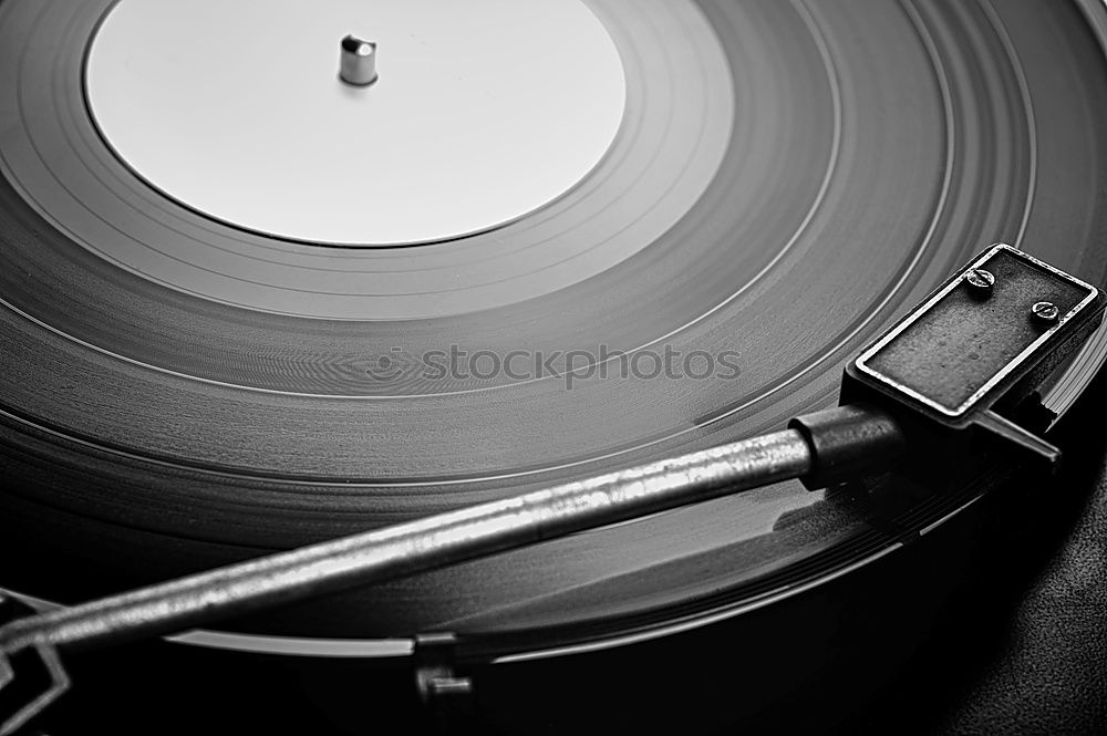 Similar – Image, Stock Photo vinyl head Music