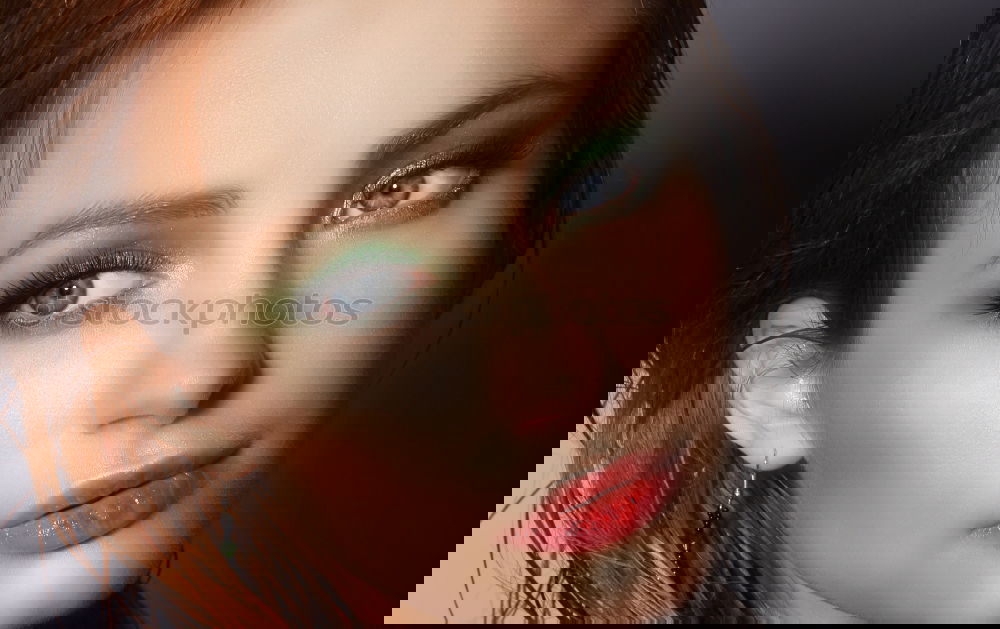 Similar – Image, Stock Photo . Feminine 1 Human being