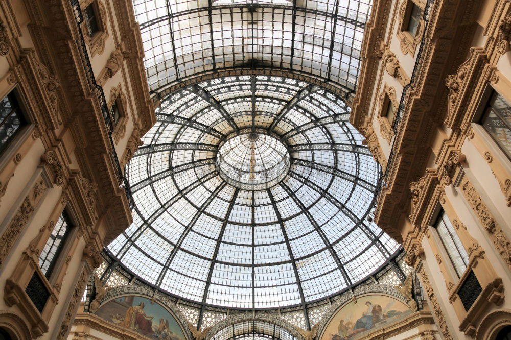 Similar – Dome in Galleria Vittorio Emanuele, Milan, Italy