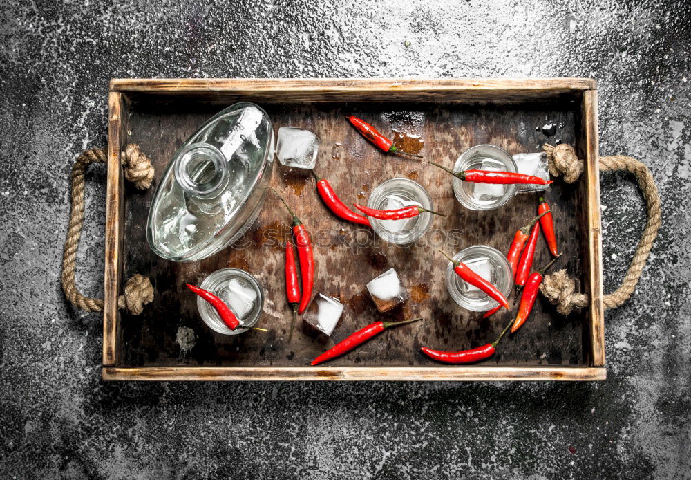 Similar – Image, Stock Photo Spices at a Lebanese snack stand
