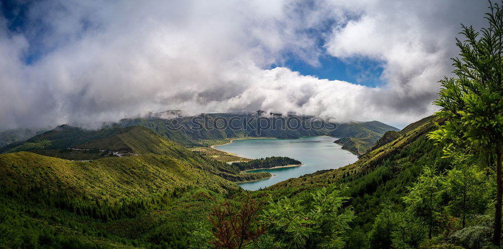 Similar – Lake Furnas in the Azores