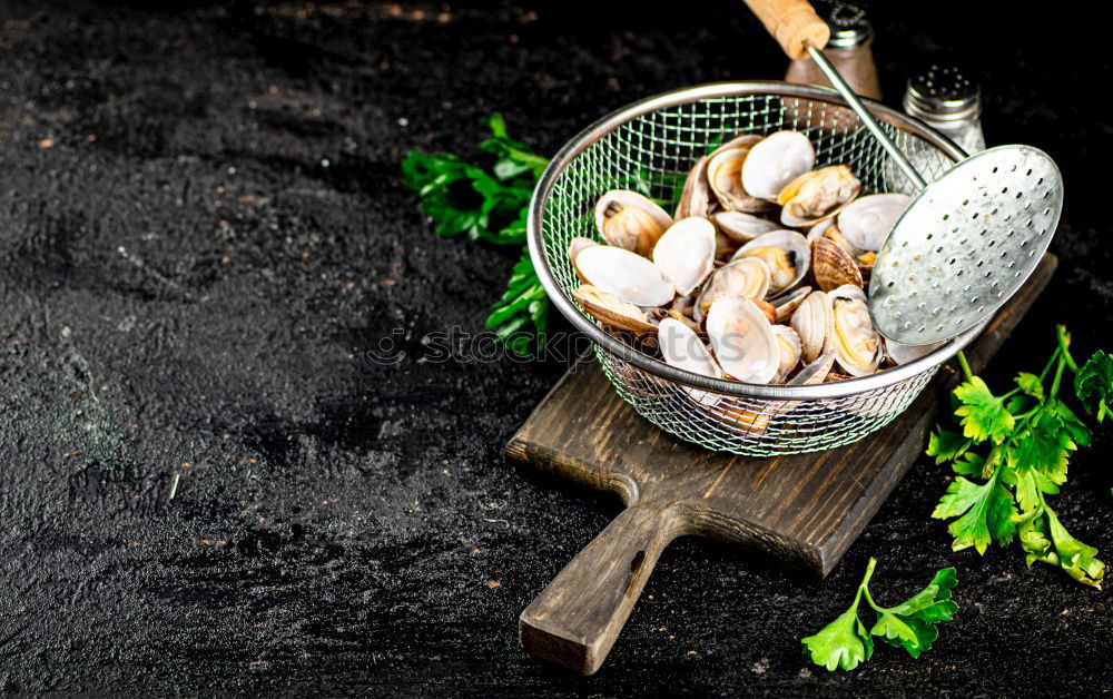 Similar – Foto Bild Kräuterseitlinge .Vorbereitung fürs Kochen