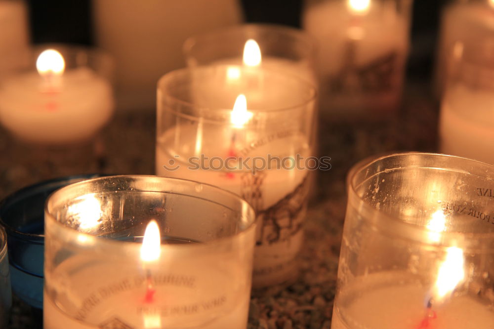 Similar – Image, Stock Photo candelae Candle Light Calm