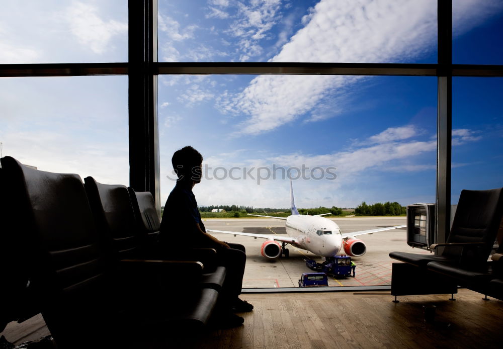 Similar – waiting room Airplane