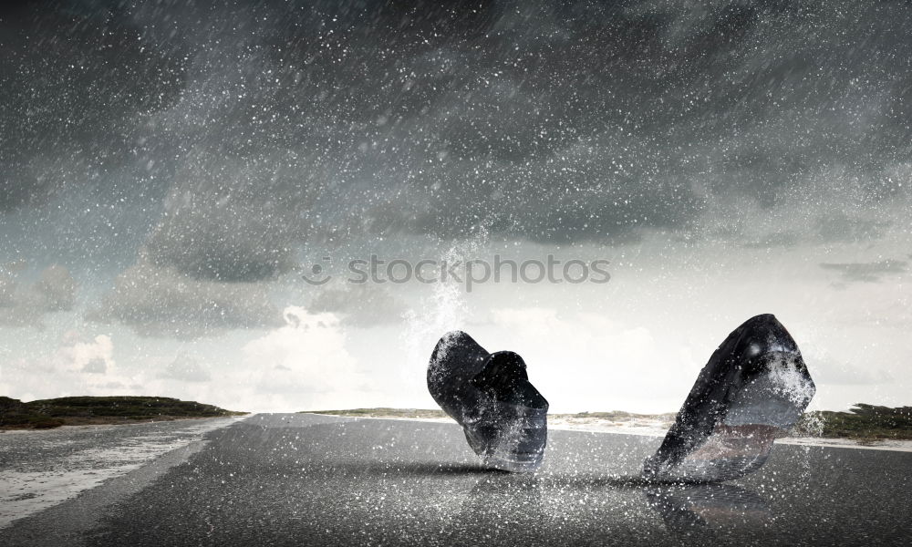 Similar – Image, Stock Photo handstand (the last one)