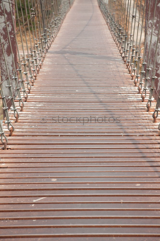 Similar – brücke Stahl Architektur